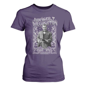 Booker Taliaferro Washington T Shirt For Women African American Educator Black History TS11 Purple Print Your Wear