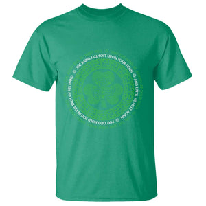 Irish Blessing May The Road Rise To Meet You T Shirt Celtic Knot Shamrock TS11 Irish Green Print Your Wear