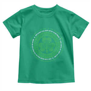 Irish Blessing May The Road Rise To Meet You Toddler T Shirt Celtic Knot Shamrock TS11 Irish Green Print Your Wear