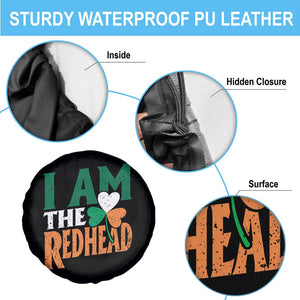 Funny Irish St Patrick's Day I Am The Redhead Spare Tire Cover Ireland Flag Shamrock TS11 Print Your Wear