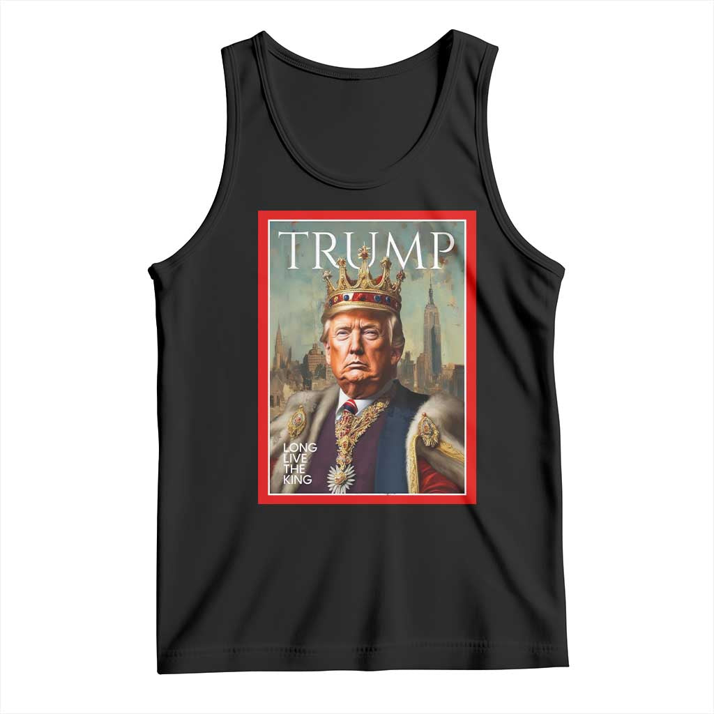 Trump Long Live The King Tank Top American Patriotic TS11 Black Print Your Wear