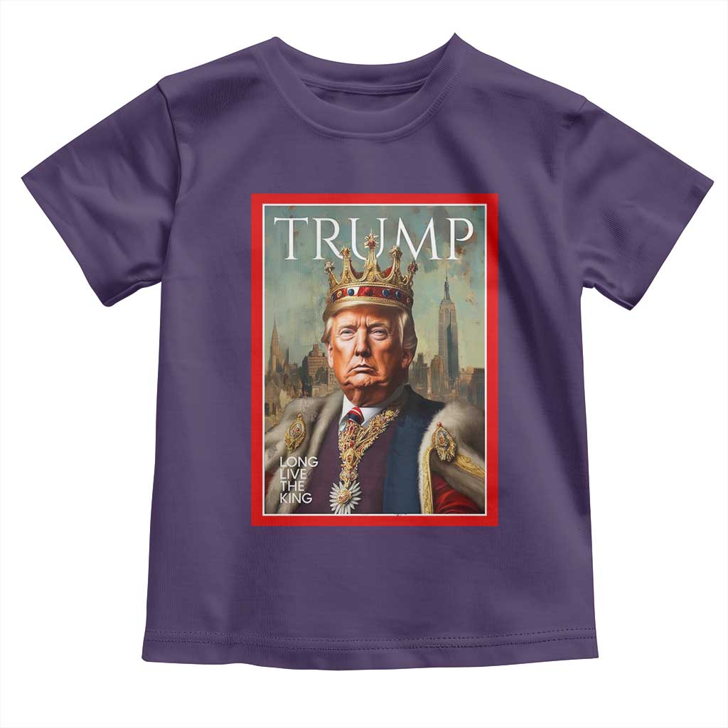 Trump Long Live The King Toddler T Shirt American Patriotic TS11 Purple Print Your Wear