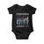 International Women's Day 2025 Baby Onesie Accelerate Action 8 March IWD TS11 Black Print Your Wear