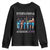 International Women's Day 2025 Youth Sweatshirt Accelerate Action 8 March IWD TS11 Black Print Your Wear