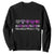 International Women's Day 2025 Sweatshirt Accelerate Action IWD 8 March TS11 Black Print Your Wear