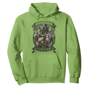 Irish Viking Hoodie Brave Son Of Ireland Valhalla Embrace The Viking Spirit TS11 Lime Print Your Wear