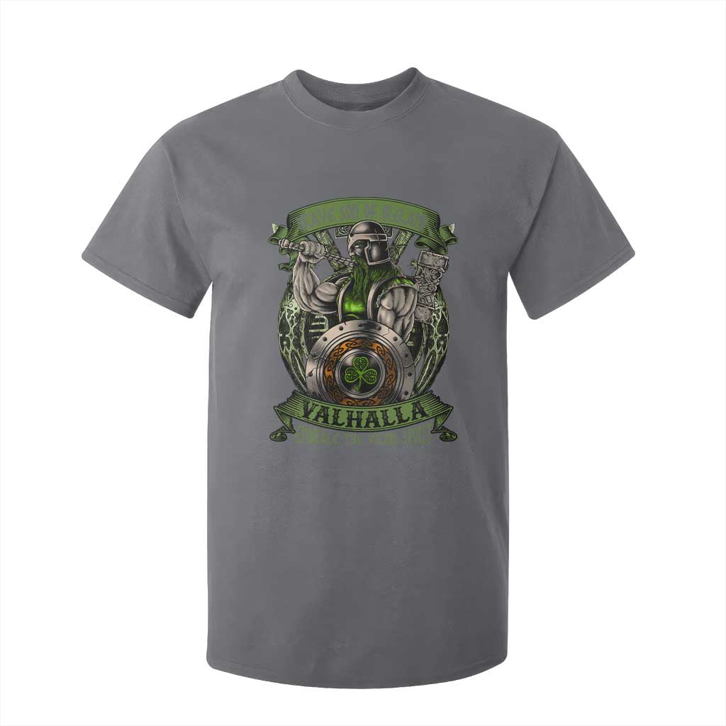 Irish Viking T Shirt For Kid Brave Son Of Ireland Valhalla Embrace The Viking Spirit TS11 Charcoal Print Your Wear