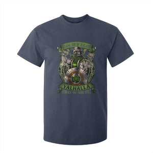 Irish Viking T Shirt For Kid Brave Son Of Ireland Valhalla Embrace The Viking Spirit TS11 Navy Print Your Wear