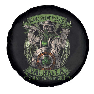 Irish Viking Spare Tire Cover Brave Son Of Ireland Valhalla Embrace The Viking Spirit TS11 Print Your Wear