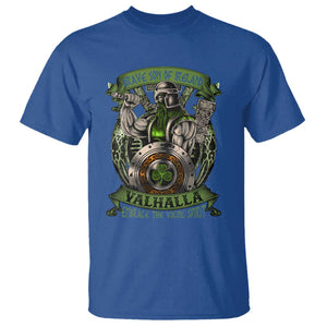 Irish Viking T Shirt Brave Son Of Ireland Valhalla Embrace The Viking Spirit TS11 Royal Blue Print Your Wear