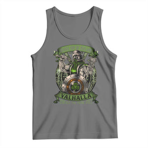 Irish Viking Tank Top Brave Son Of Ireland Valhalla Embrace The Viking Spirit TS11 Black Heather Print Your Wear