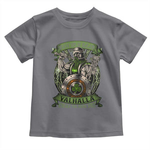 Irish Viking Toddler T Shirt Brave Son Of Ireland Valhalla Embrace The Viking Spirit TS11 Charcoal Print Your Wear