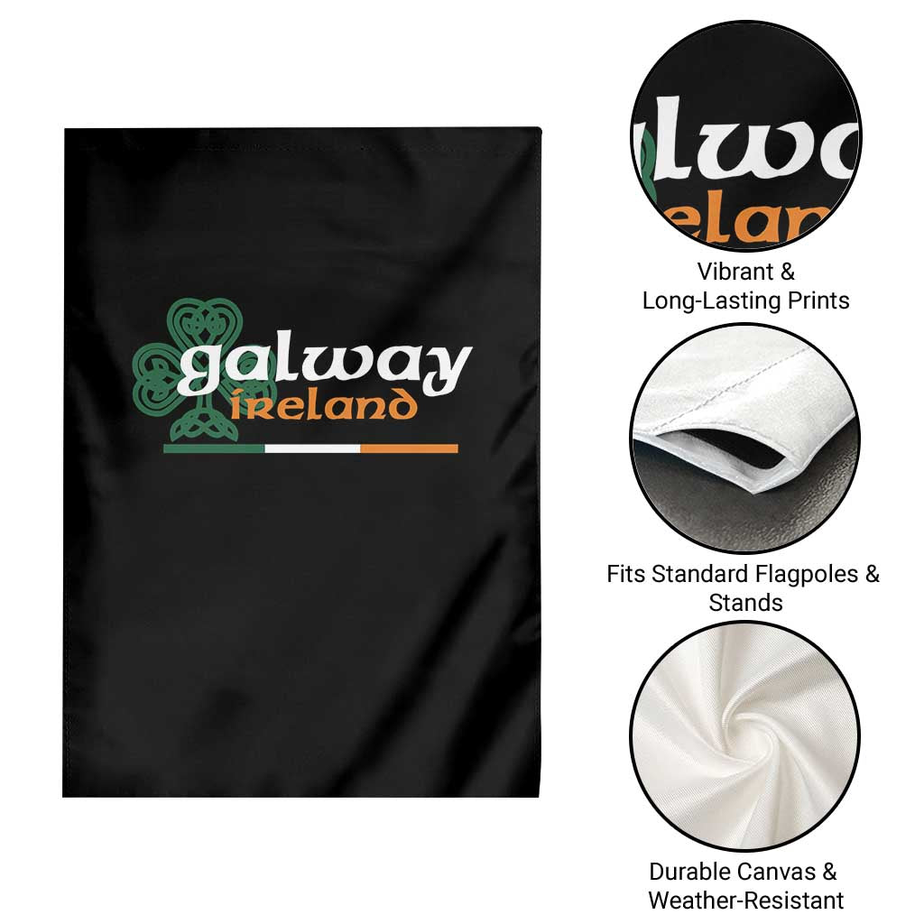 Galway Ireland Garden Flag Irish City Souvenir St Patricks Day Celtic Shamrock TS11 Print Your Wear