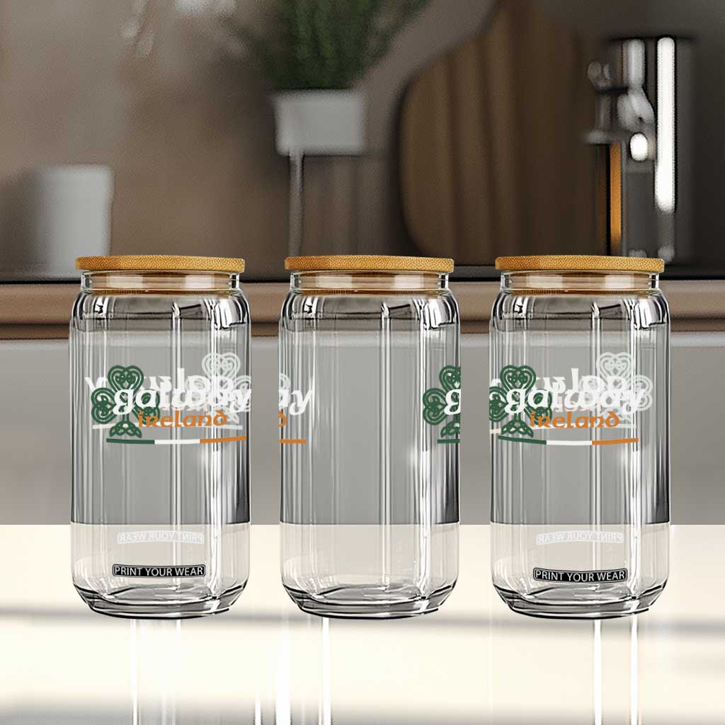 Galway Ireland Glass Can Irish City Souvenir St Patricks Day Celtic Shamrock TS11 Print Your Wear