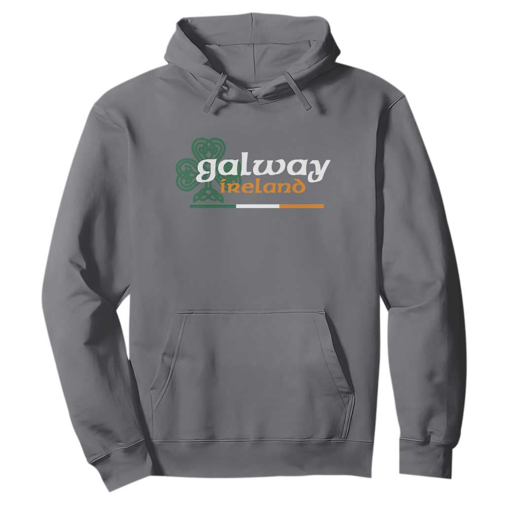 Galway Ireland Hoodie Irish City Souvenir St Patricks Day Celtic Shamrock TS11 Charcoal Print Your Wear