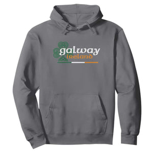 Galway Ireland Hoodie Irish City Souvenir St Patricks Day Celtic Shamrock TS11 Charcoal Print Your Wear