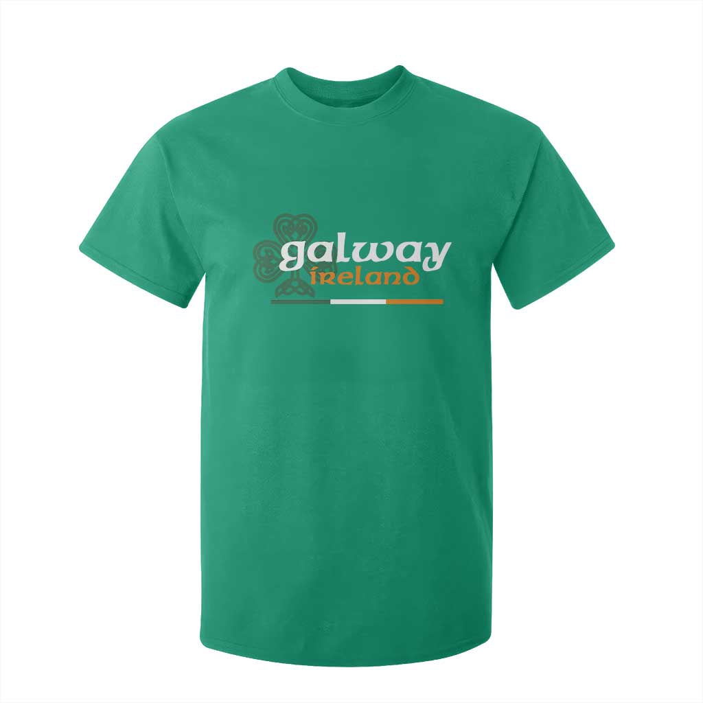 Galway Ireland T Shirt For Kid Irish City Souvenir St Patricks Day Celtic Shamrock TS11 Irish Green Print Your Wear