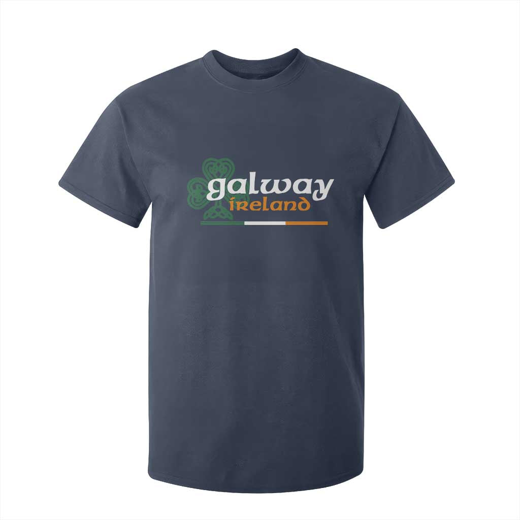 Galway Ireland T Shirt For Kid Irish City Souvenir St Patricks Day Celtic Shamrock TS11 Navy Print Your Wear