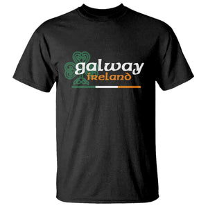 Galway Ireland T Shirt Irish City Souvenir St Patricks Day Celtic Shamrock TS11 Black Print Your Wear