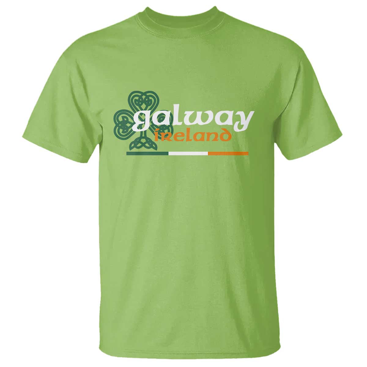 Galway Ireland T Shirt Irish City Souvenir St Patricks Day Celtic Shamrock TS11 Lime Print Your Wear