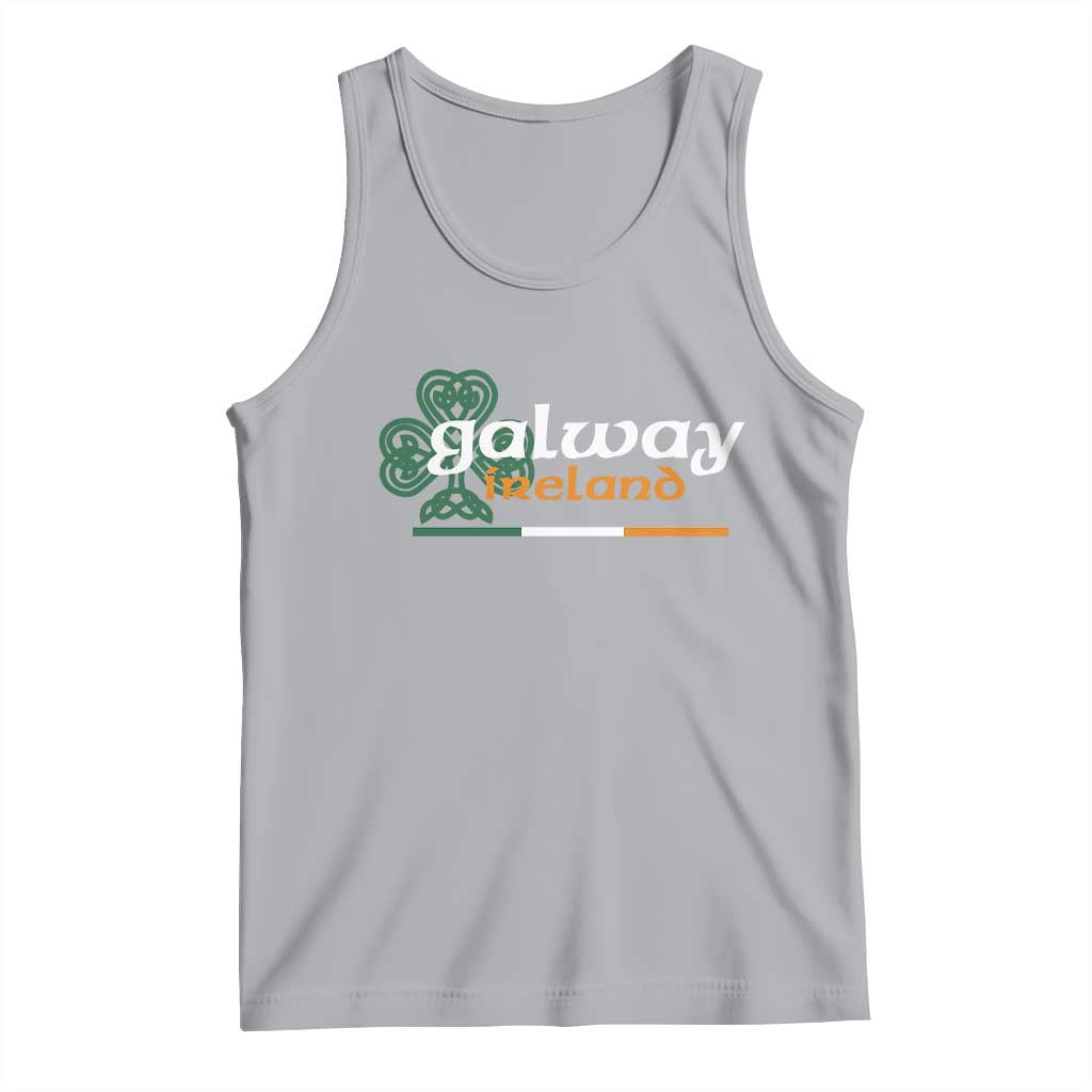 Galway Ireland Tank Top Irish City Souvenir St Patricks Day Celtic Shamrock TS11 Athletic Heather Print Your Wear