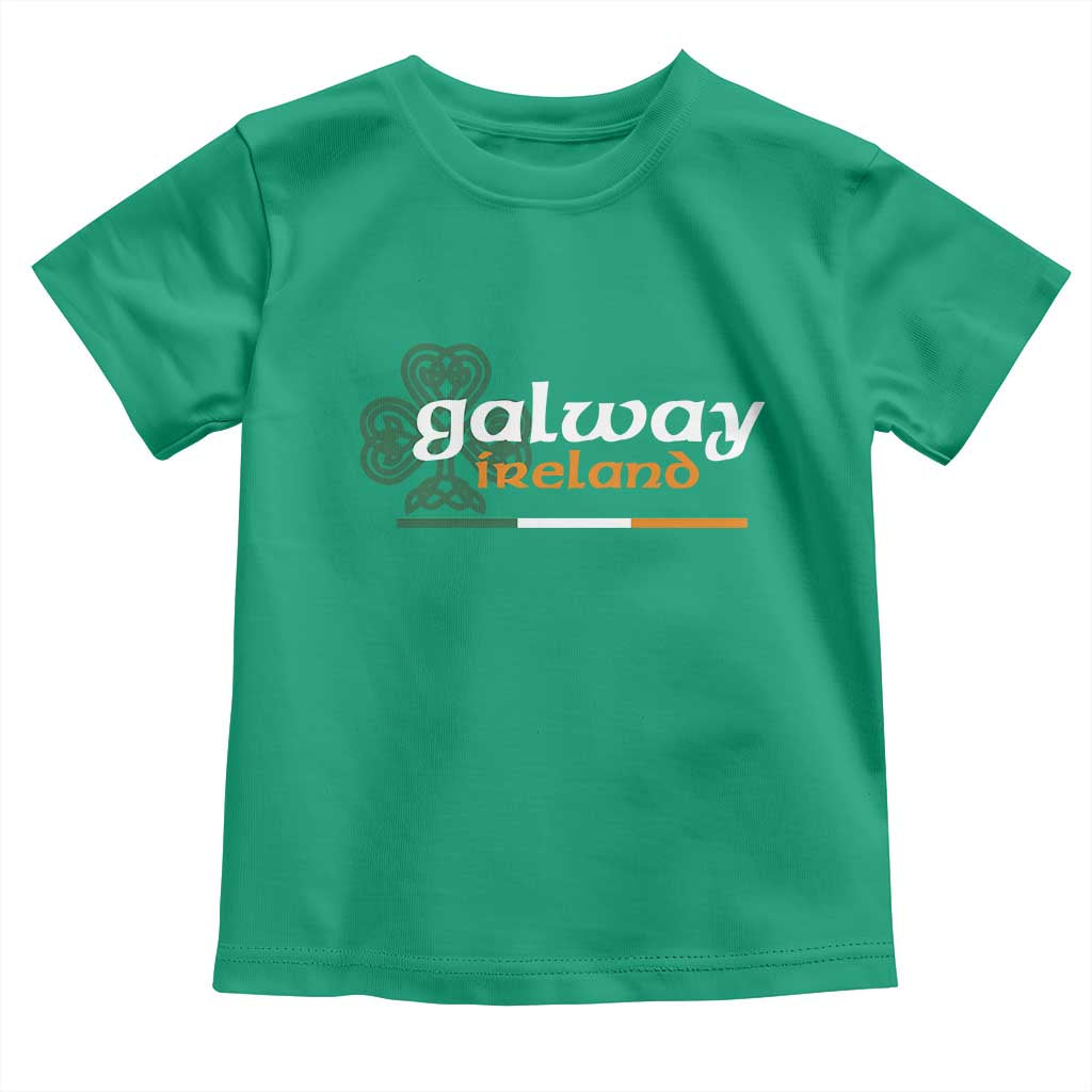 Galway Ireland Toddler T Shirt Irish City Souvenir St Patricks Day Celtic Shamrock TS11 Irish Green Print Your Wear