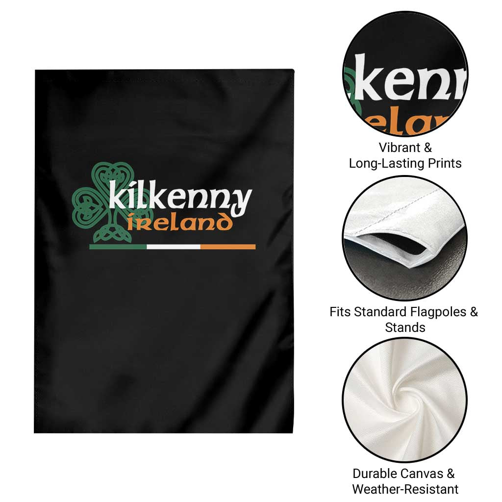 Kilkenny Ireland Garden Flag Irish City Souvenir St Patricks Day Celtic Shamrock TS11 Print Your Wear