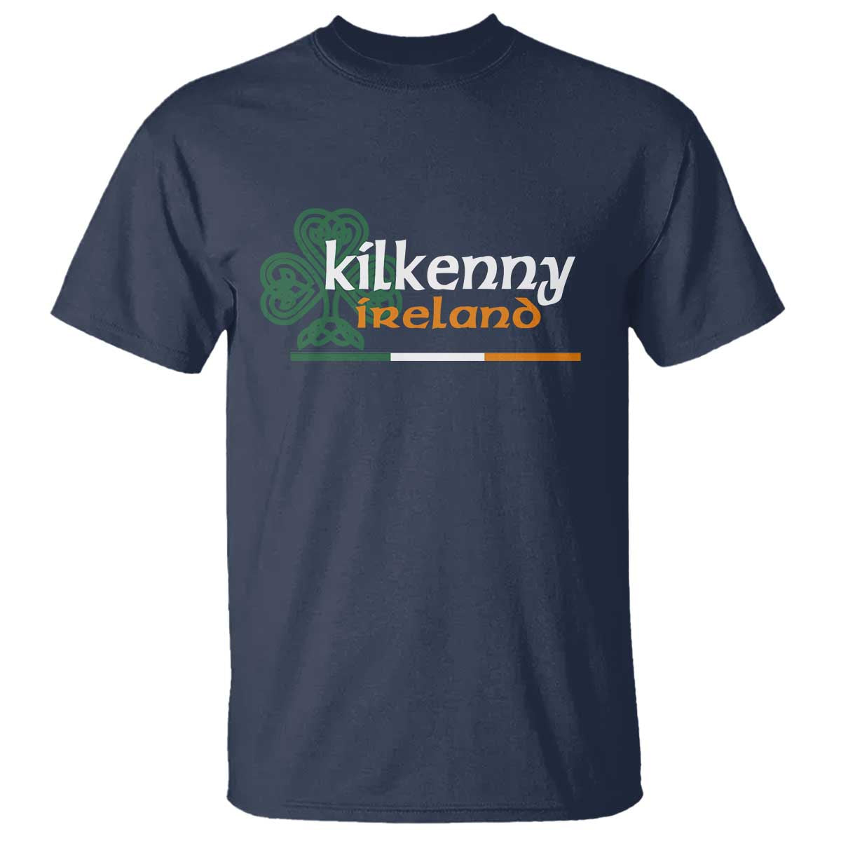 Kilkenny Ireland T Shirt Irish City Souvenir St Patricks Day Celtic Shamrock TS11 Navy Print Your Wear