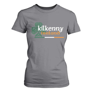 Kilkenny Ireland T Shirt For Women Irish City Souvenir St Patricks Day Celtic Shamrock TS11 Charcoal Print Your Wear