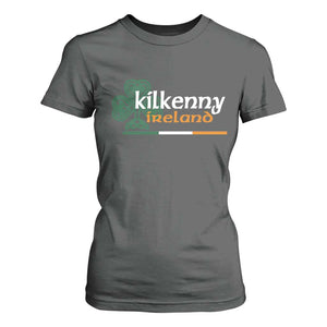 Kilkenny Ireland T Shirt For Women Irish City Souvenir St Patricks Day Celtic Shamrock TS11 Dark Heather Print Your Wear