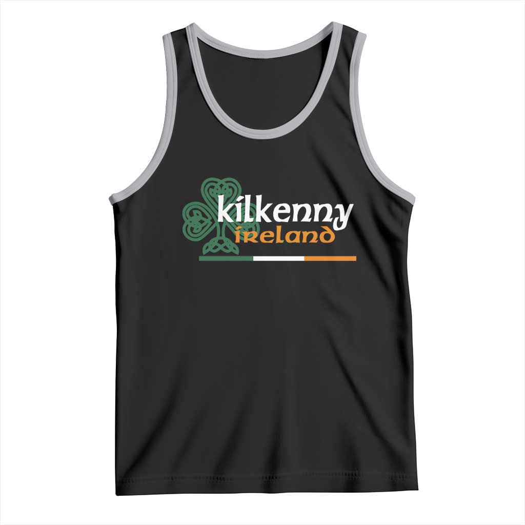 Kilkenny Ireland Tank Top Irish City Souvenir St Patricks Day Celtic Shamrock TS11 Black Athletic Heather Print Your Wear
