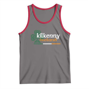 Kilkenny Ireland Tank Top Irish City Souvenir St Patricks Day Celtic Shamrock TS11 Deep Heather Red Print Your Wear