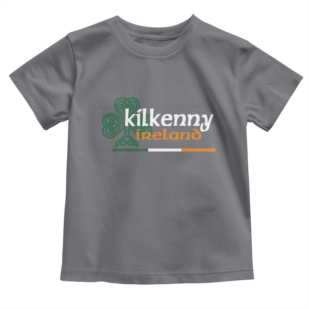 Kilkenny Ireland Toddler T Shirt Irish City Souvenir St Patricks Day Celtic Shamrock TS11 Charcoal Print Your Wear