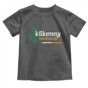 Kilkenny Ireland Toddler T Shirt Irish City Souvenir St Patricks Day Celtic Shamrock TS11 Dark Heather Print Your Wear