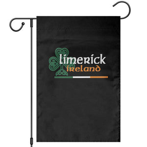 Limerick Ireland Garden Flag Irish City Souvenir St Patricks Day Celtic Shamrock TS11 Black Print Your Wear