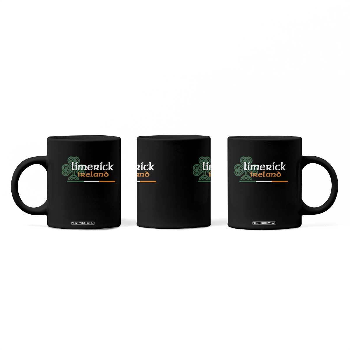 Limerick Ireland Coffee Mug Irish City Souvenir St Patricks Day Celtic Shamrock TS11 Print Your Wear