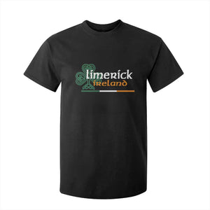 Limerick Ireland T Shirt For Kid Irish City Souvenir St Patricks Day Celtic Shamrock TS11 Black Print Your Wear