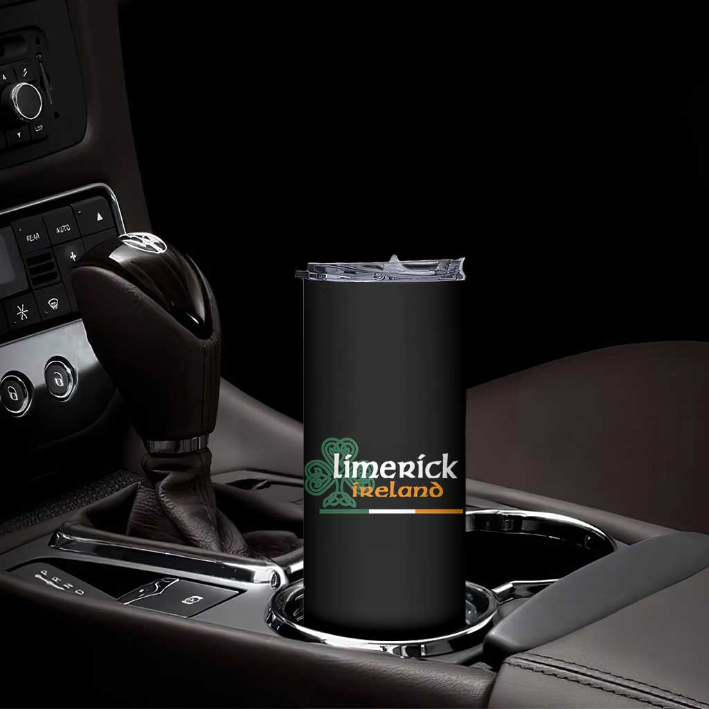 Limerick Ireland Skinny Tumbler Irish City Souvenir St Patricks Day Celtic Shamrock TS11 Print Your Wear