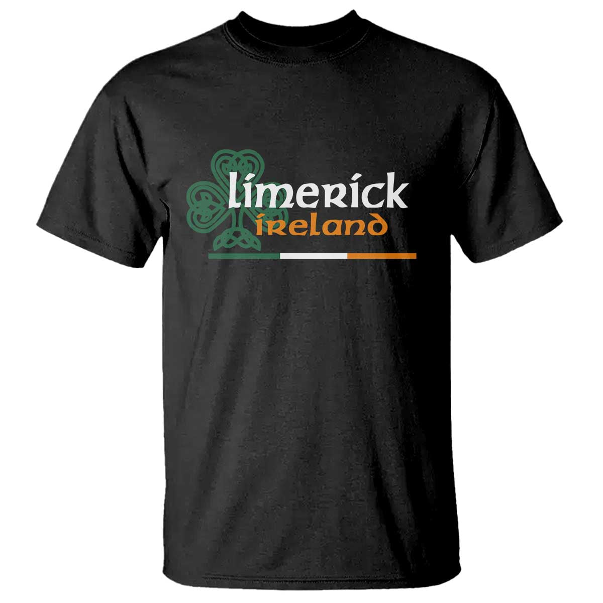 Limerick Ireland T Shirt Irish City Souvenir St Patricks Day Celtic Shamrock TS11 Black Print Your Wear