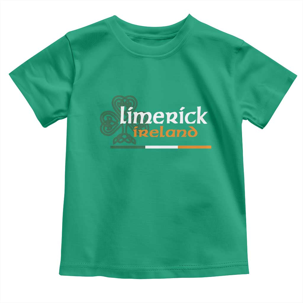 Limerick Ireland Toddler T Shirt Irish City Souvenir St Patricks Day Celtic Shamrock TS11 Irish Green Print Your Wear