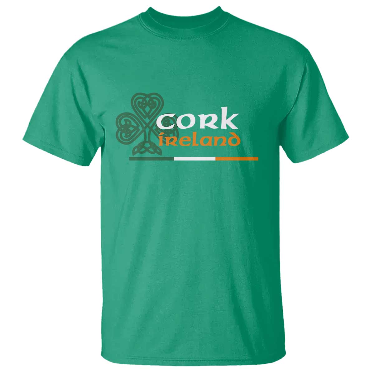 Cork Ireland T Shirt Irish City Souvenir St Patricks Day Celtic Shamrock TS11 Irish Green Print Your Wear
