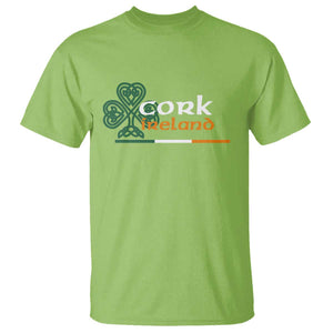 Cork Ireland T Shirt Irish City Souvenir St Patricks Day Celtic Shamrock TS11 Lime Print Your Wear