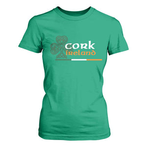 Cork Ireland T Shirt For Women Irish City Souvenir St Patricks Day Celtic Shamrock TS11 Irish Green Print Your Wear