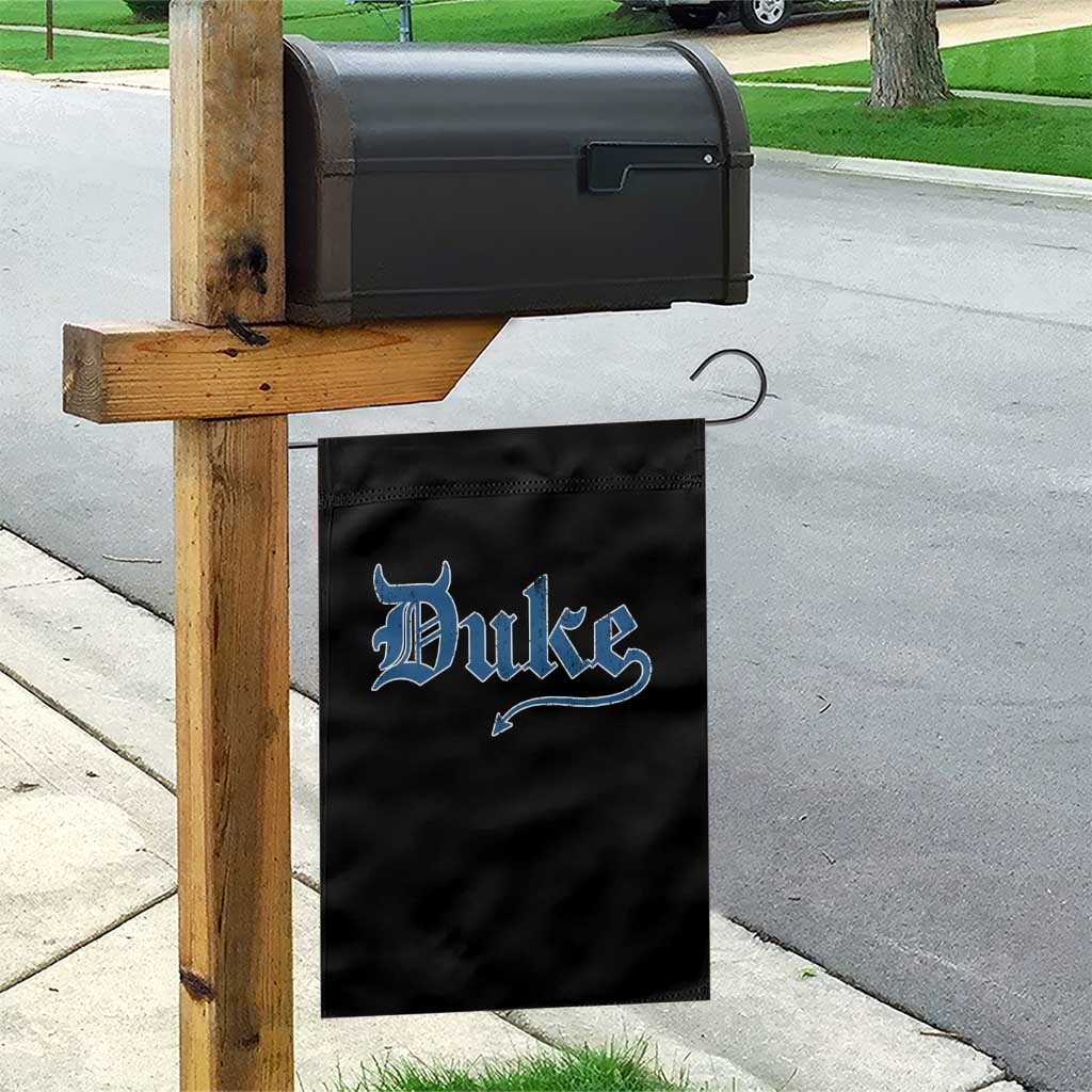 Duke Gothic Throwback Garden Flag Game Day for Sports Fan TS11 Print Your Wear