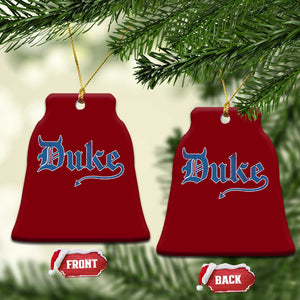Duke Gothic Throwback Ceramic Ornament Game Day for Sports Fan TS11 Print Your Wear