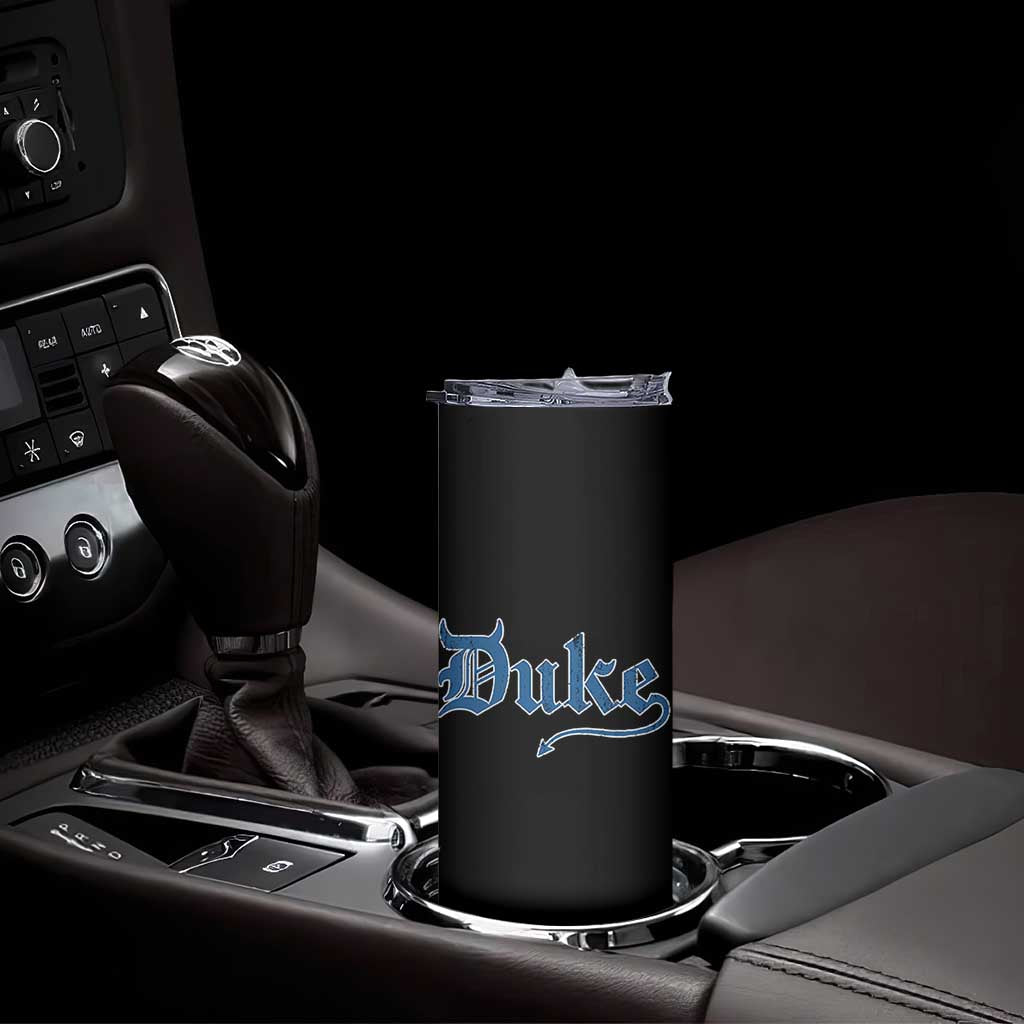 Duke Gothic Throwback Skinny Tumbler Game Day for Sports Fan TS11 Print Your Wear