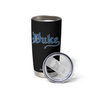 Duke Gothic Throwback Tumbler Cup Game Day for Sports Fan TS11 Print Your Wear