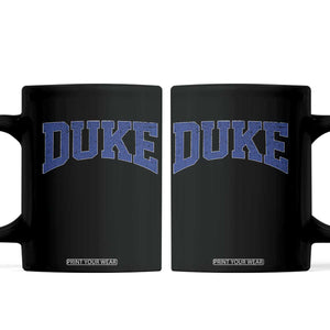 Duke Bold Script Name Sports Fans Coffee Mug TS11 Black Print Your Wear