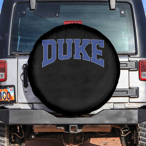 Duke Bold Script Name Sports Fans Spare Tire Cover TS11 No hole Black Print Your Wear