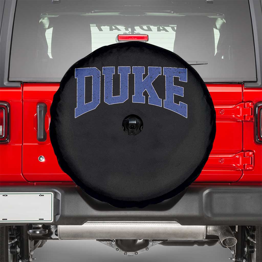 Duke Bold Script Name Sports Fans Spare Tire Cover TS11 Black Print Your Wear